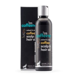 mCaffeine Naked & Raw Coffee Scalp & Hair Oil